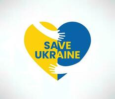 Stand with Ukraine, Badges in blue and yellow with no war, support Ukraine vector