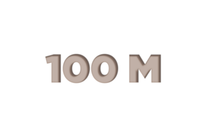 10 million subscribers celebration greeting Number with engrave design png