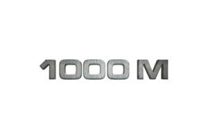 1000 million subscribers celebration greeting Number with star wars design png