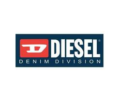 diesel marca ropa logo símbolo diseño lujo Moda vector ilustración