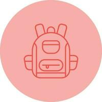 Backpack Vector Icon