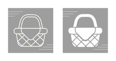 Picnic Basket Vector Icon