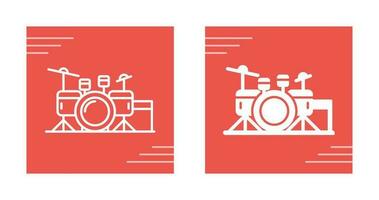 Drum Set Vector Icon