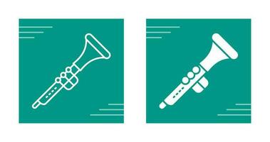 Clarinet Vector Icon