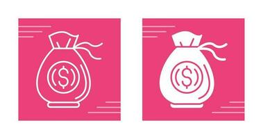 Money Bag Vector Icon