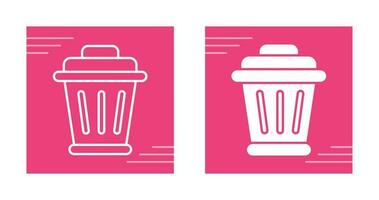 Garbage Vector Icon