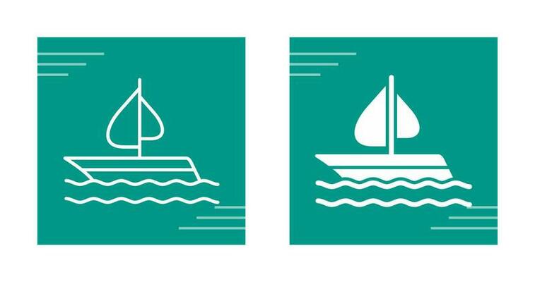 Sailing Vector Icon