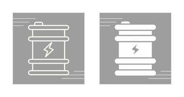 icono de vector de tanque de almacenamiento