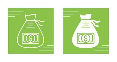 Money Bag Vector Icon