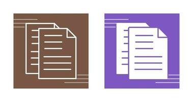 Files Vector Icon