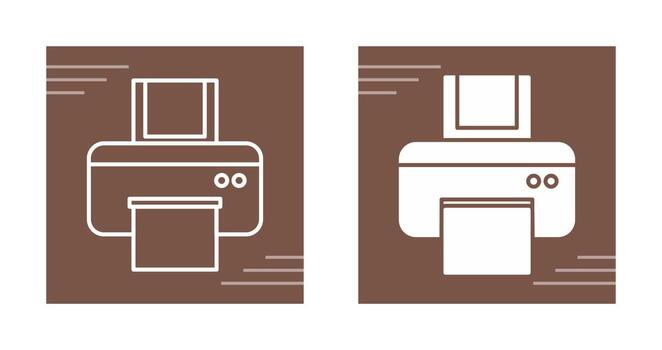 Printer Vector Icon
