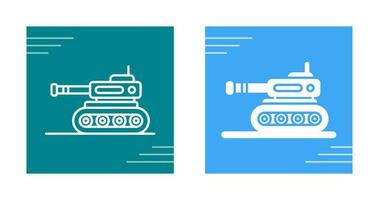 icono de vector de tanque