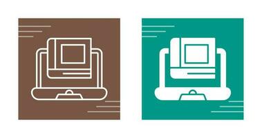 Online Learning Vector Icon