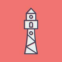 Lighthouse Vector Icon