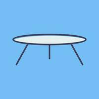 Small Table Vector Icon