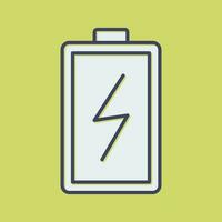 Charging Battery Vector Icon