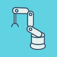 Industrial Robot Vector Icon