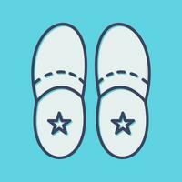 Slippers Vector Icon