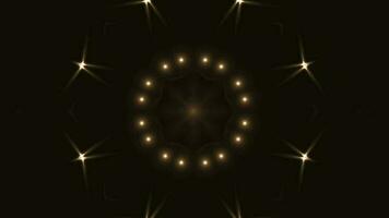 Abstract Animated Background Rotating Glowing Dots video