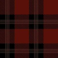 Tartan seamless pattern, red and black can be used in the design. Bedding, curtains, tablecloths photo