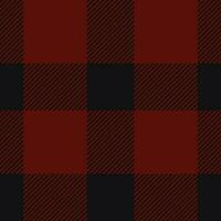 Tartan seamless pattern, red and black can be used in the design. Bedding, curtains, tablecloths photo