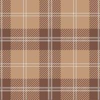 Tartan seamless pattern, brown color can be used in fashion design. Bedding, curtains, tablecloths photo