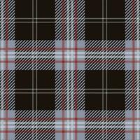 Tartan seamless pattern, black and gray can be used in fashion design. Bedding, curtains, tablecloths photo