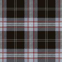 Tartan seamless pattern, black and gray can be used in fashion design. Bedding, curtains, tablecloths photo