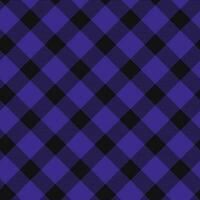 Gingham seamless pattern, black and purple can be used in the design of fashion clothes. Bedding, curtains, tablecloths photo