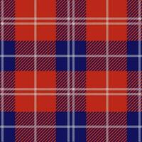 Tartan seamless pattern, blue and red can be used in the design of fashion clothes. Bedding, curtains, tablecloths photo