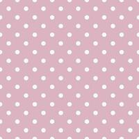 Polka dot seamless pattern, white and pink, can be used in the design. Bedding, curtains, tablecloths photo