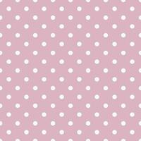 Polka dot seamless pattern, white and pink, can be used in the design. Bedding, curtains, tablecloths photo