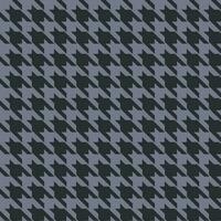 Houndstooth seamless pattern, gray and black, can be used in the design of fashion clothes. Bedding, curtains, tablecloths photo