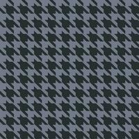 Houndstooth seamless pattern, gray and black, can be used in the design of fashion clothes. Bedding, curtains, tablecloths photo