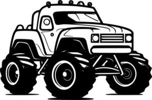 Monster Truck - High Quality Vector Logo - Vector illustration ideal for T-shirt graphic