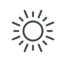 Energy types related icon outline and linear vector. vector