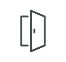 Smart house related icon outline and linear vector. vector