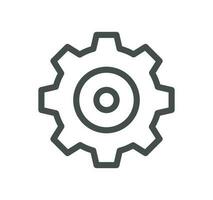 Energy types related icon outline and linear vector. vector