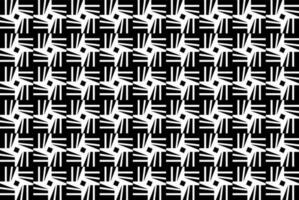 Abstract black and white, monochrome pattern. Seamless, repeatable geometric pattern. Modern abstract design for wallpapers, covers, textile and other projects. vector
