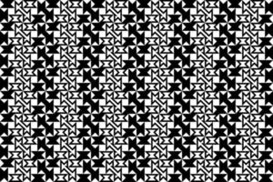 resumen negro y blanco, monocromo modelo. sin costura, repetible geométrico modelo. moderno resumen diseño para fondos de pantalla, cubiertas, textil y otro proyectos vector