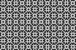 resumen negro y blanco, monocromo modelo. sin costura, repetible geométrico modelo. moderno resumen diseño para fondos de pantalla, cubiertas, textil y otro proyectos vector