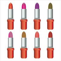 Lipstick set icon vector illustration symbol