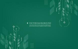 Modern vector technology background.cyber network.green wallpaper.geometric.computer system.