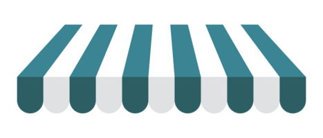 Cute store umbrella png