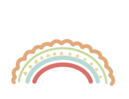colorato pastello arcobaleno png