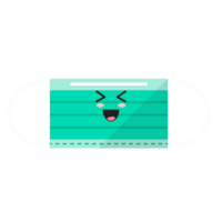 Smile mask emoticon png