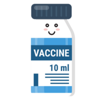 Emoticon vaccine bottle png