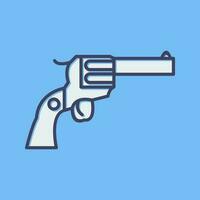 Revolver Vector Icon