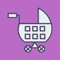 Stroller Vector Icon