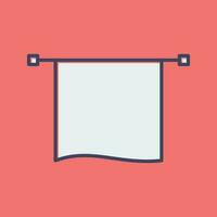 Towel Dryer Vector Icon